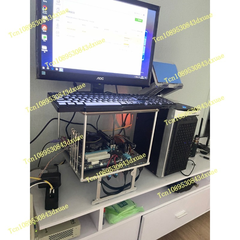 Casing Komputer Aluminium Open - Aluminum Open Frame Test Bench Water Cooling ulasan dan harga
