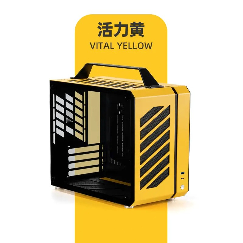 Casing PC Full Tower Portabel  - Mechanic Master C28 Matx Portable Pc Case ulasan dan harga