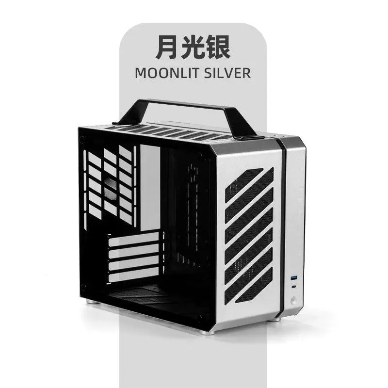 Casing PC Full Tower Portabel  - Mechanic Master C28 Matx Portable Pc Case ulasan dan harga