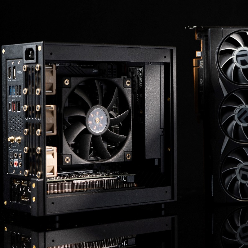 Casing LP P6 ITX Aluminium CNC - Sff Mini Itx Cnc Aluminum Chassis ulasan dan harga